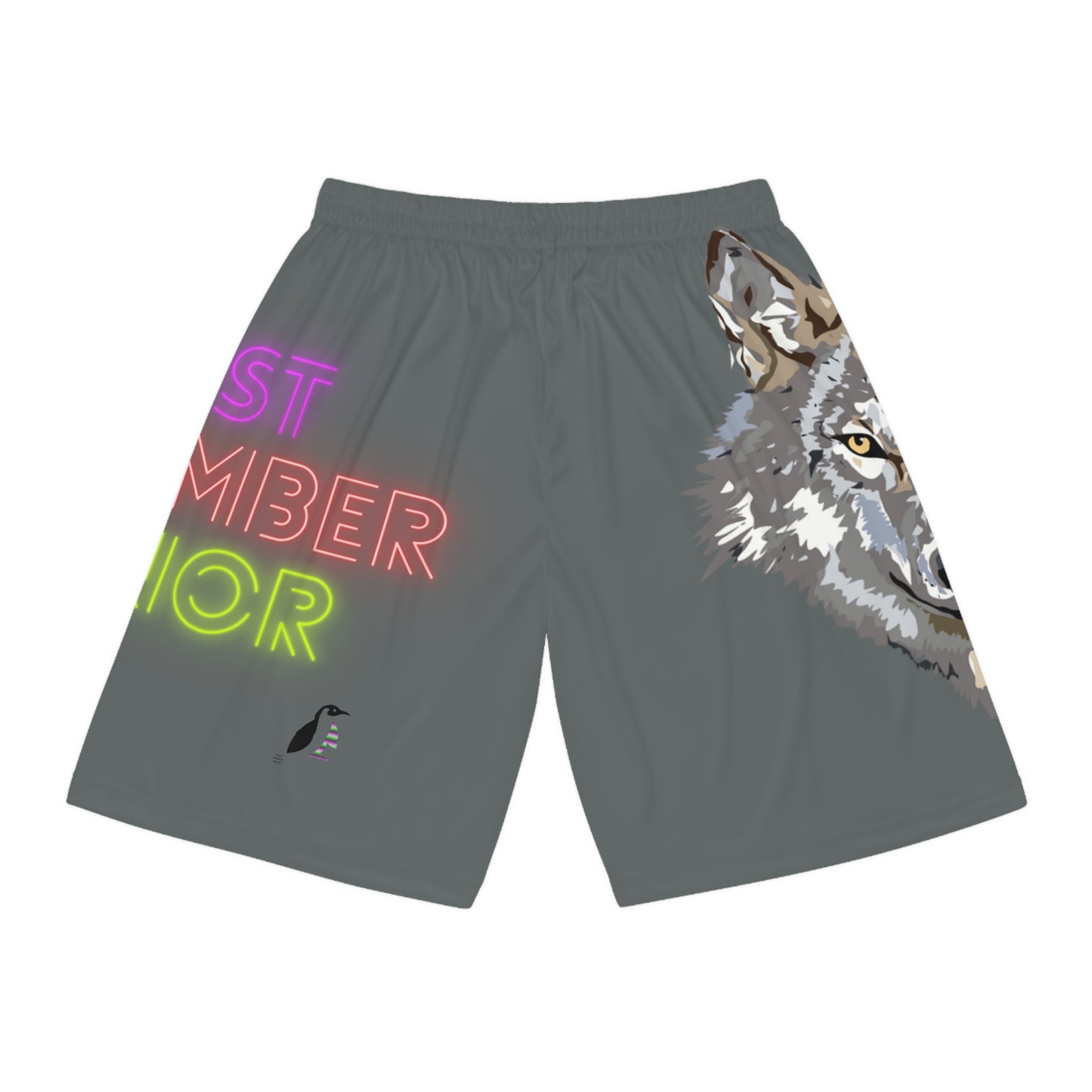 Basketball Shorts: Wolves Dark Grey