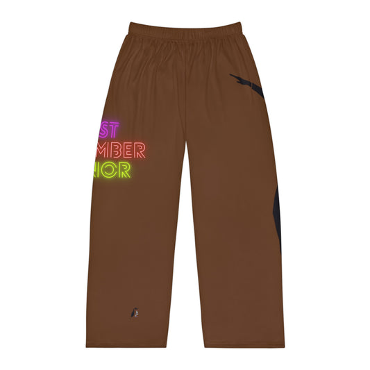 Men's Pajama Pants: Dance Brown