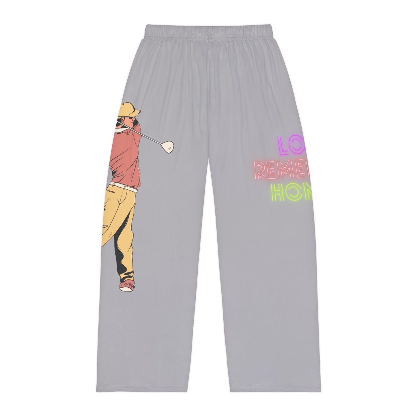 Men's Pajama Pants: Golf Lite Grey