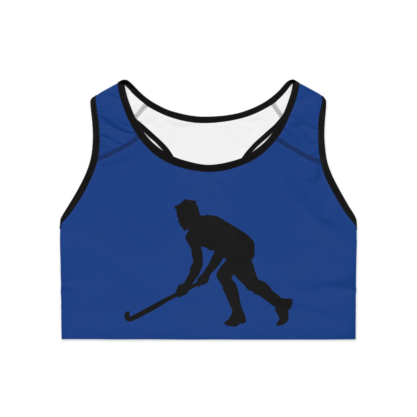 Sports Bra: Hockey Dark Blue