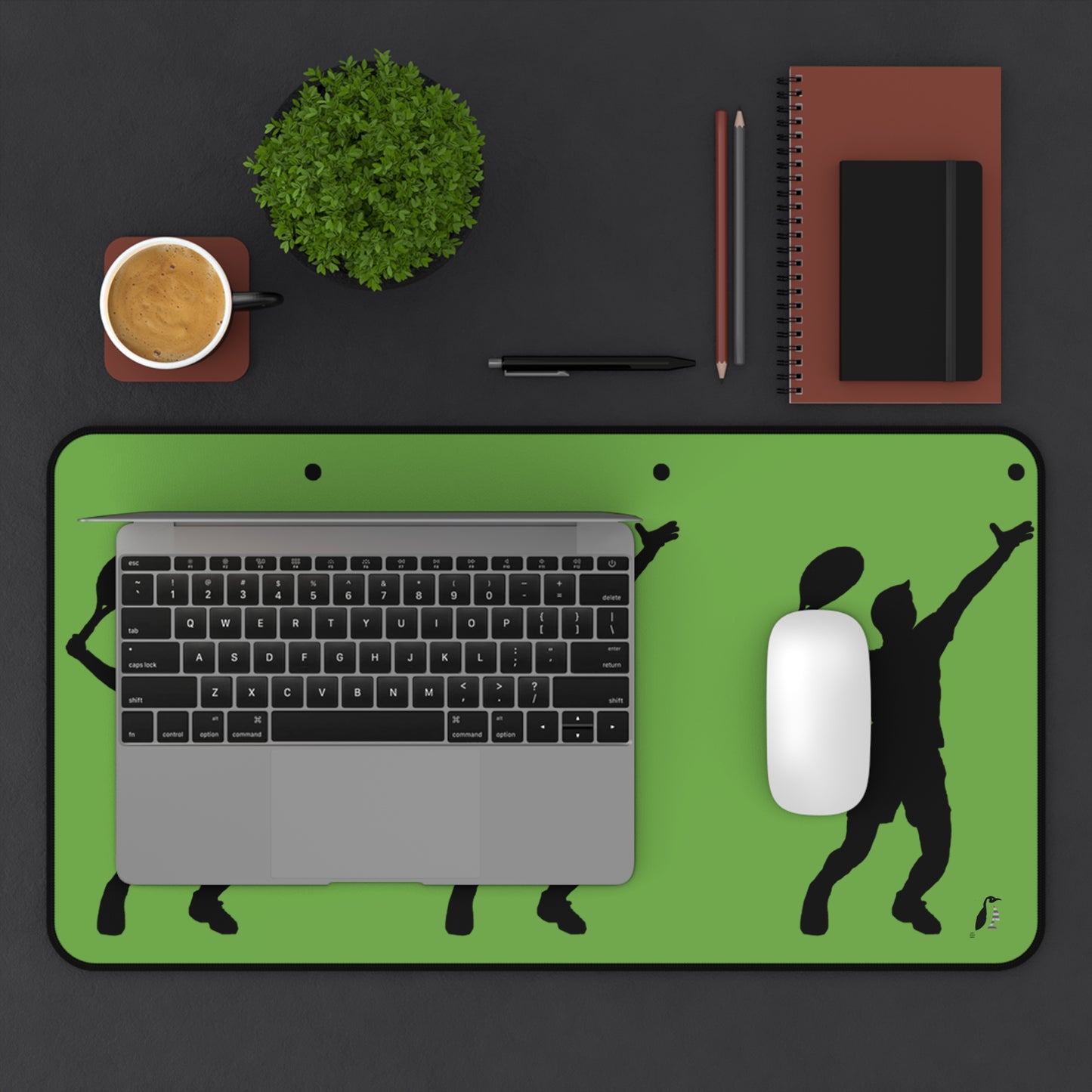 Desk Mat: Tennis Green