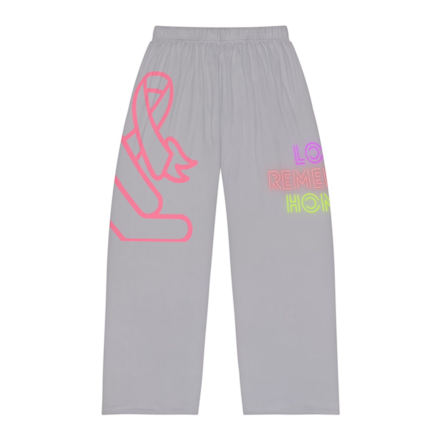 Men's Pajama Pants: Fight Cancer Lite Grey