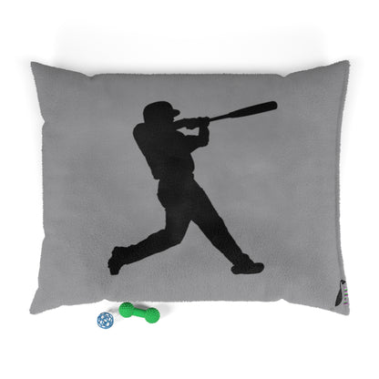 Pet Bed: Baseball Grey