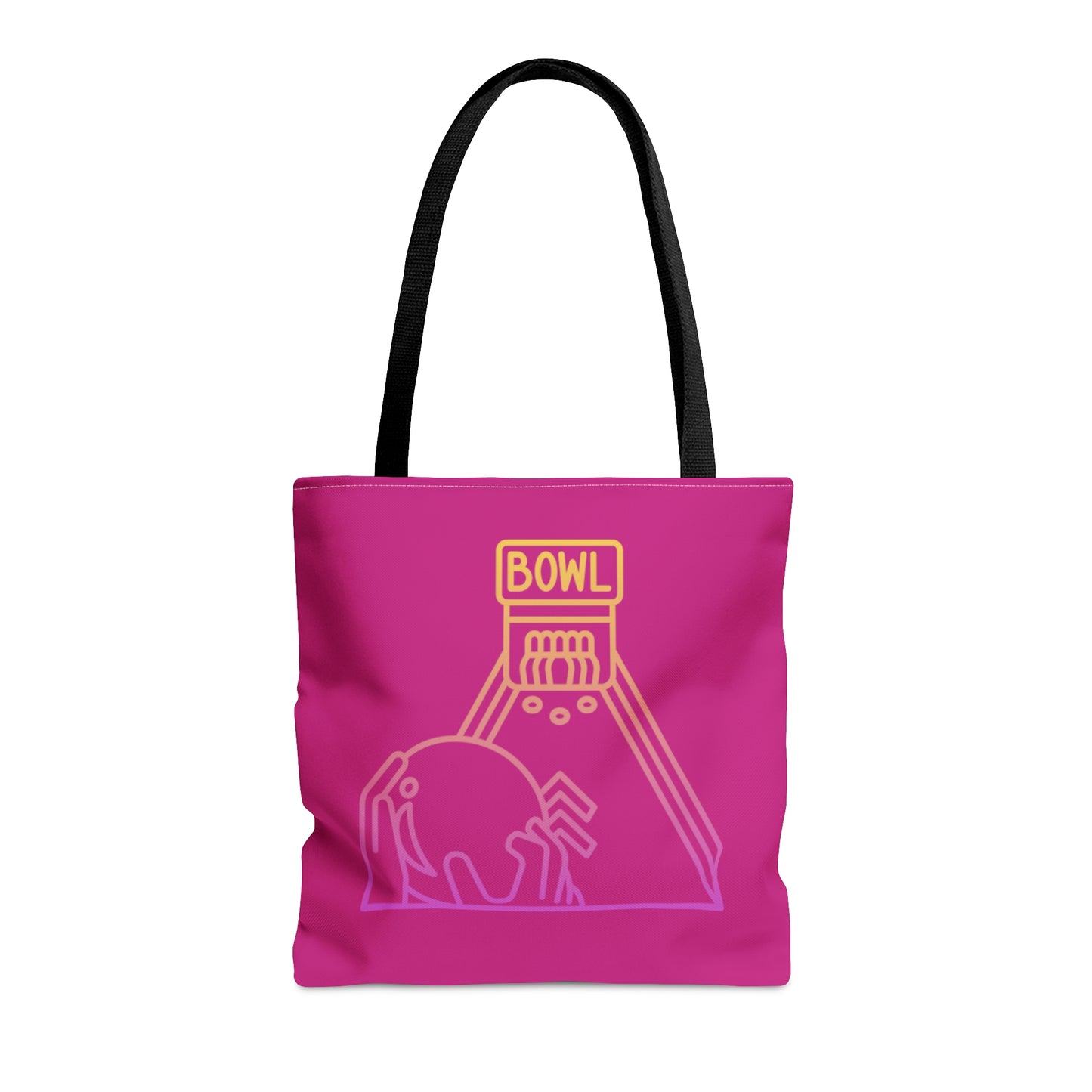 Tote Bag: Bowling Pink