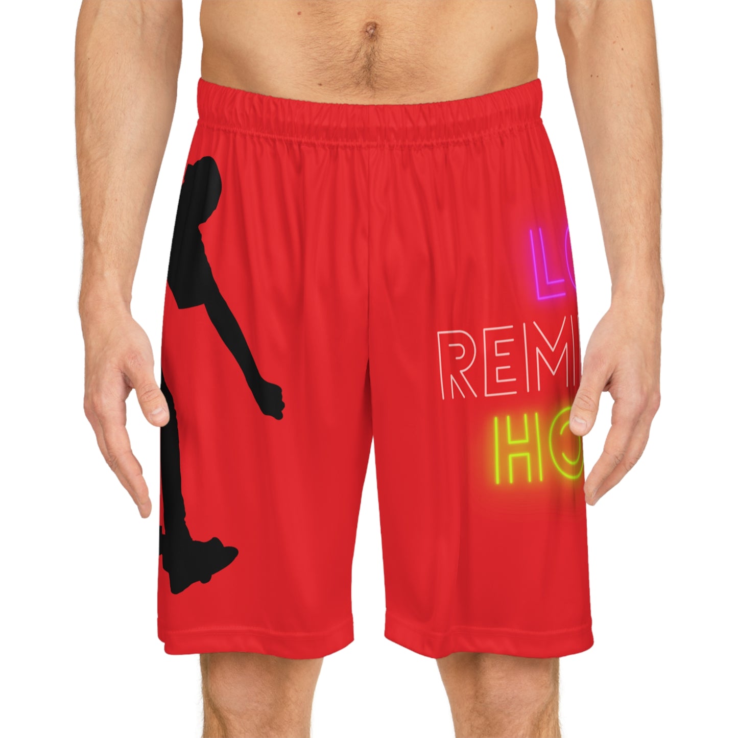 Basketball Shorts: Skateboarding Red