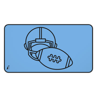 Desk Mat: Football Lite Blue