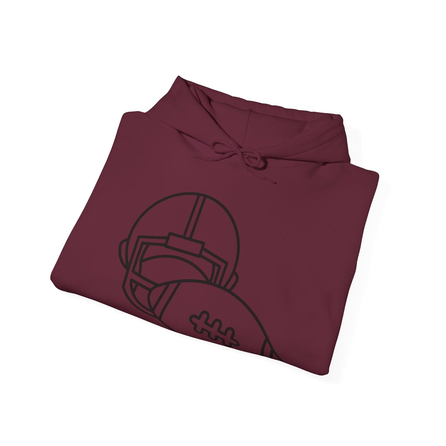 Heavy Blend™ Hooded Sweatshirt: Football #1