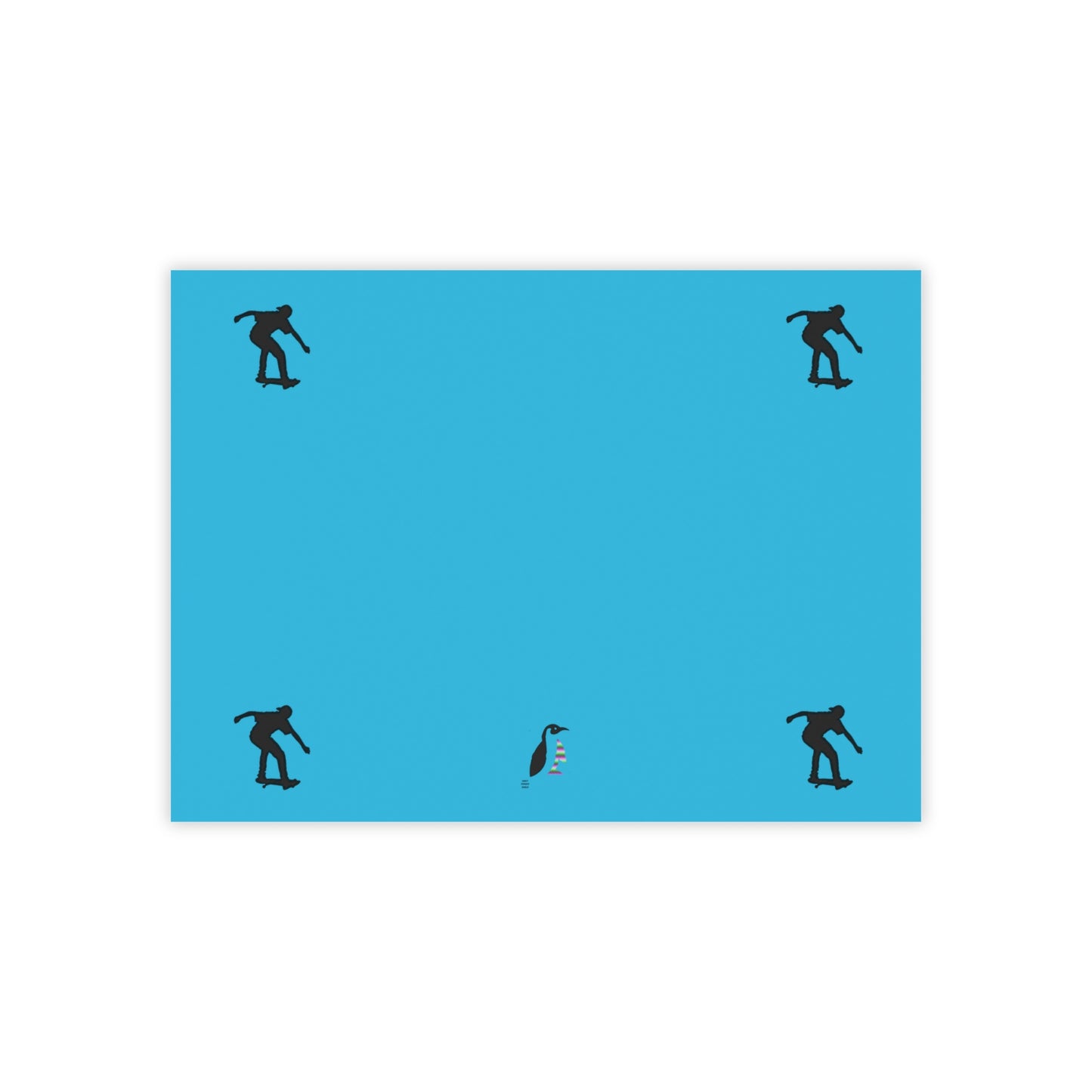 Post-it® Note Pads: Skateboarding Turquoise