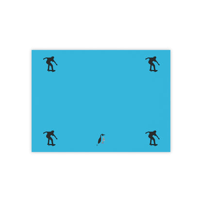 Post-it® Note Pads: Skateboarding Turquoise