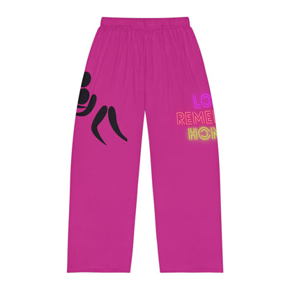 Men's Pajama Pants: Wrestling Pink