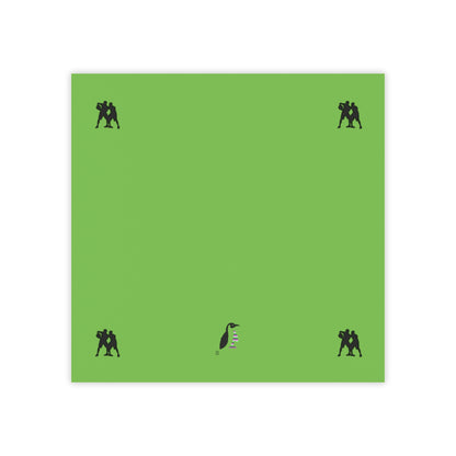 Post-it® Note Pads: Basketball Green