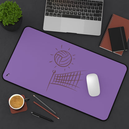 Desk Mat: Volleyball Lite Purple