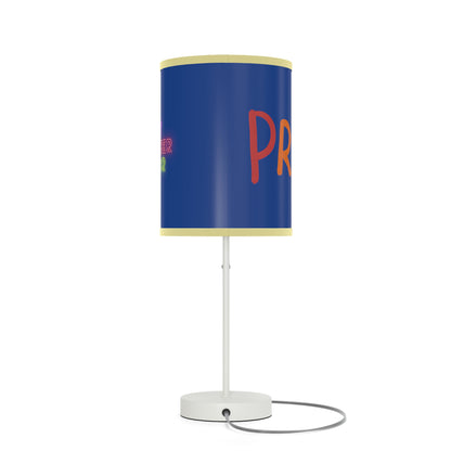 Lamp on a Stand, US|CA plug: LGBTQ Pride Dark Blue