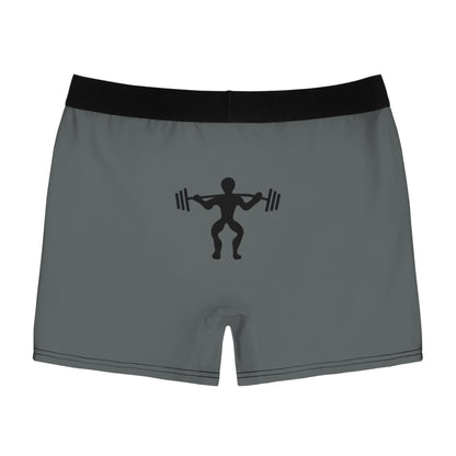 Men's Boxer Briefs: Weightlifting Dark Grey