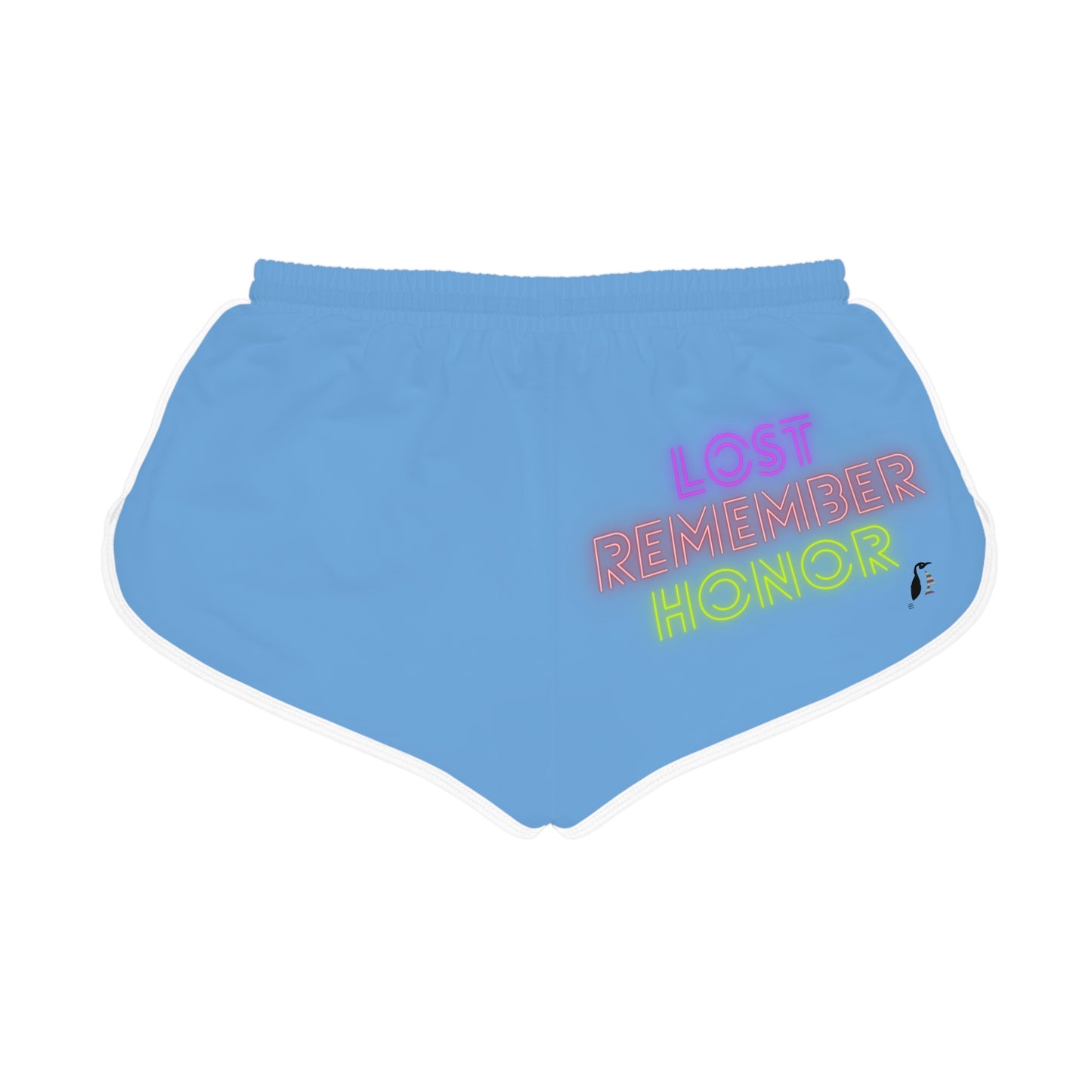 Women's Relaxed Shorts: Dragons Lite Blue