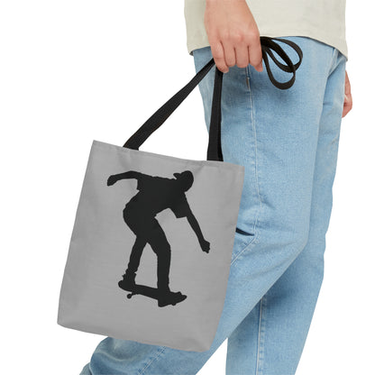 Tote Bag: Skateboarding Lite Grey