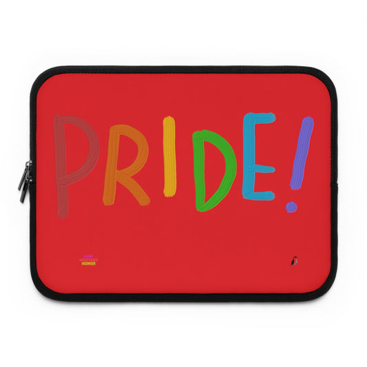 Laptop Sleeve: LGBTQ Pride Red