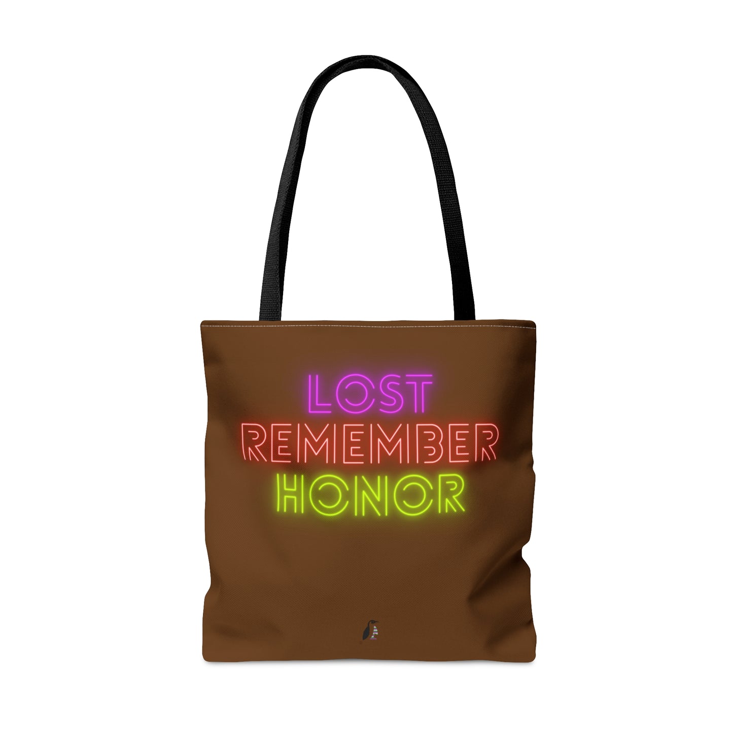 Tote Bag: Weightlifting Brown