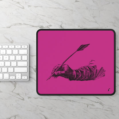 Gaming Mouse Pad: Writing Pink