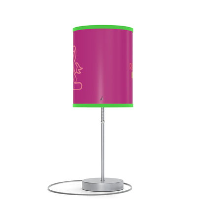 Lamp on a Stand, US|CA plug: Fight Cancer Pink