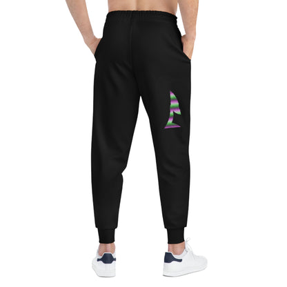 Athletic Joggers: Lost Remember Honor Black