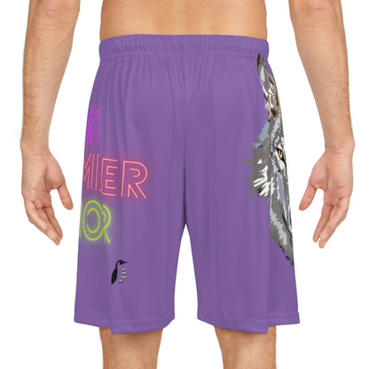 Basketball Shorts: Wolves Lite Purple