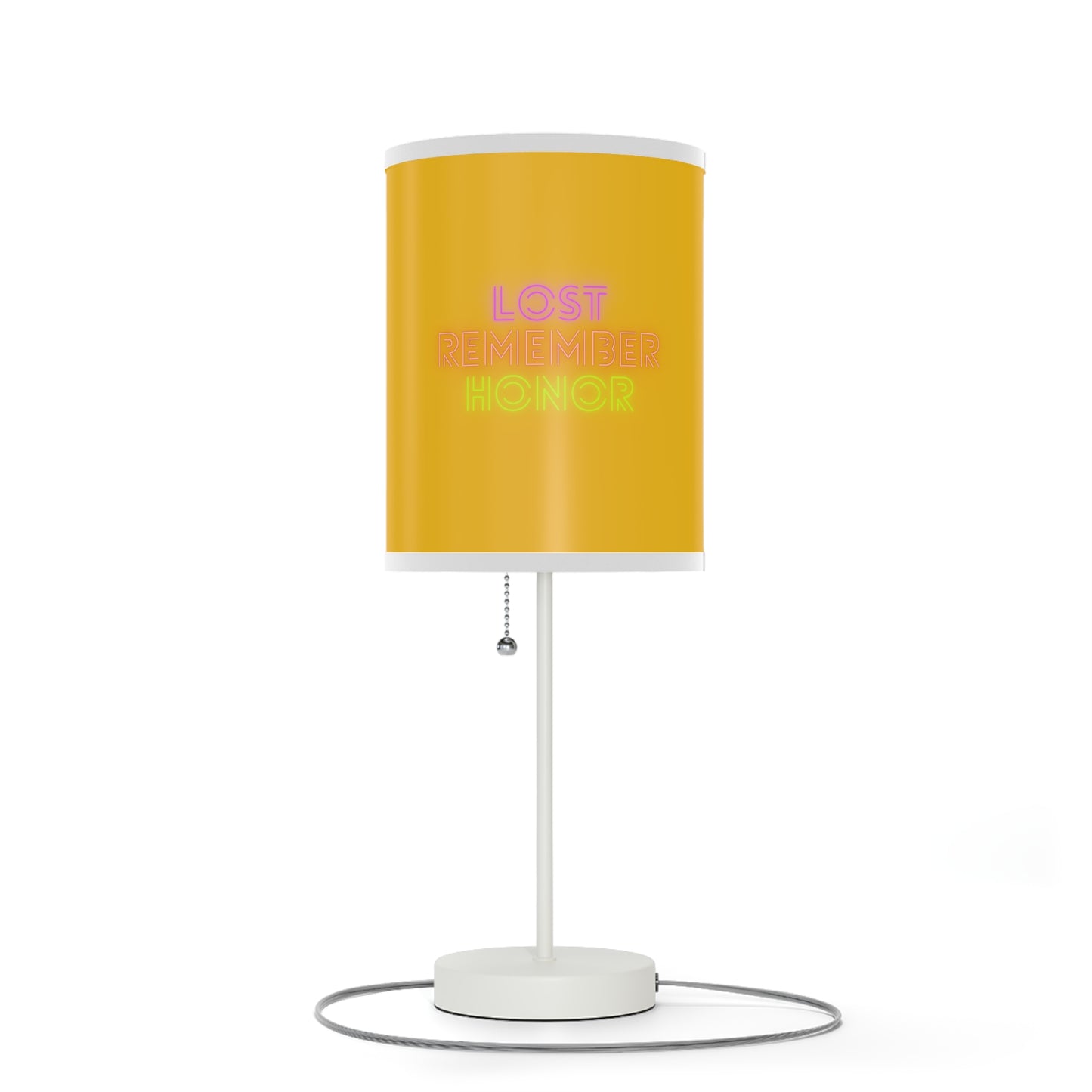 Lamp on a Stand, US|CA plug: Basketball Yellow