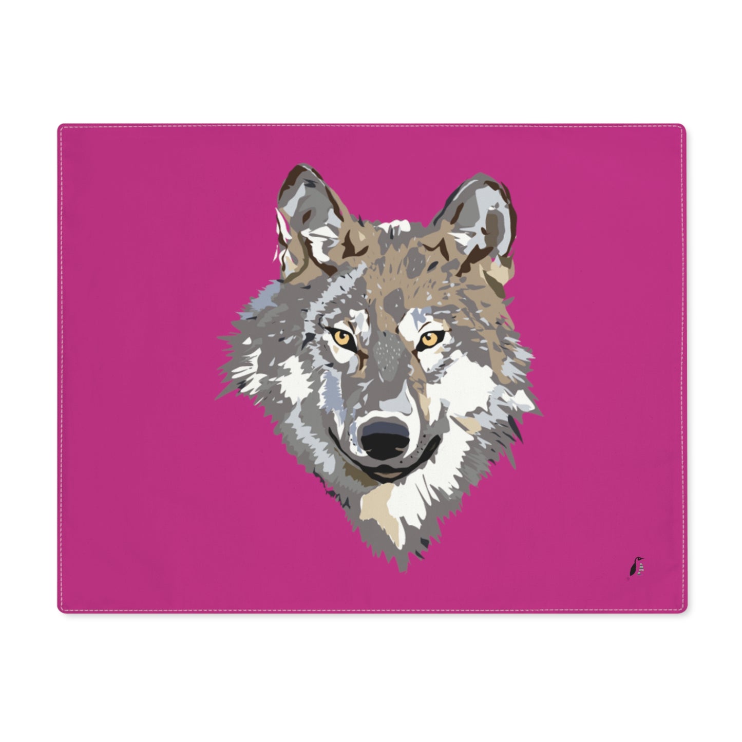 Placemat, 1pc: Wolves Pink