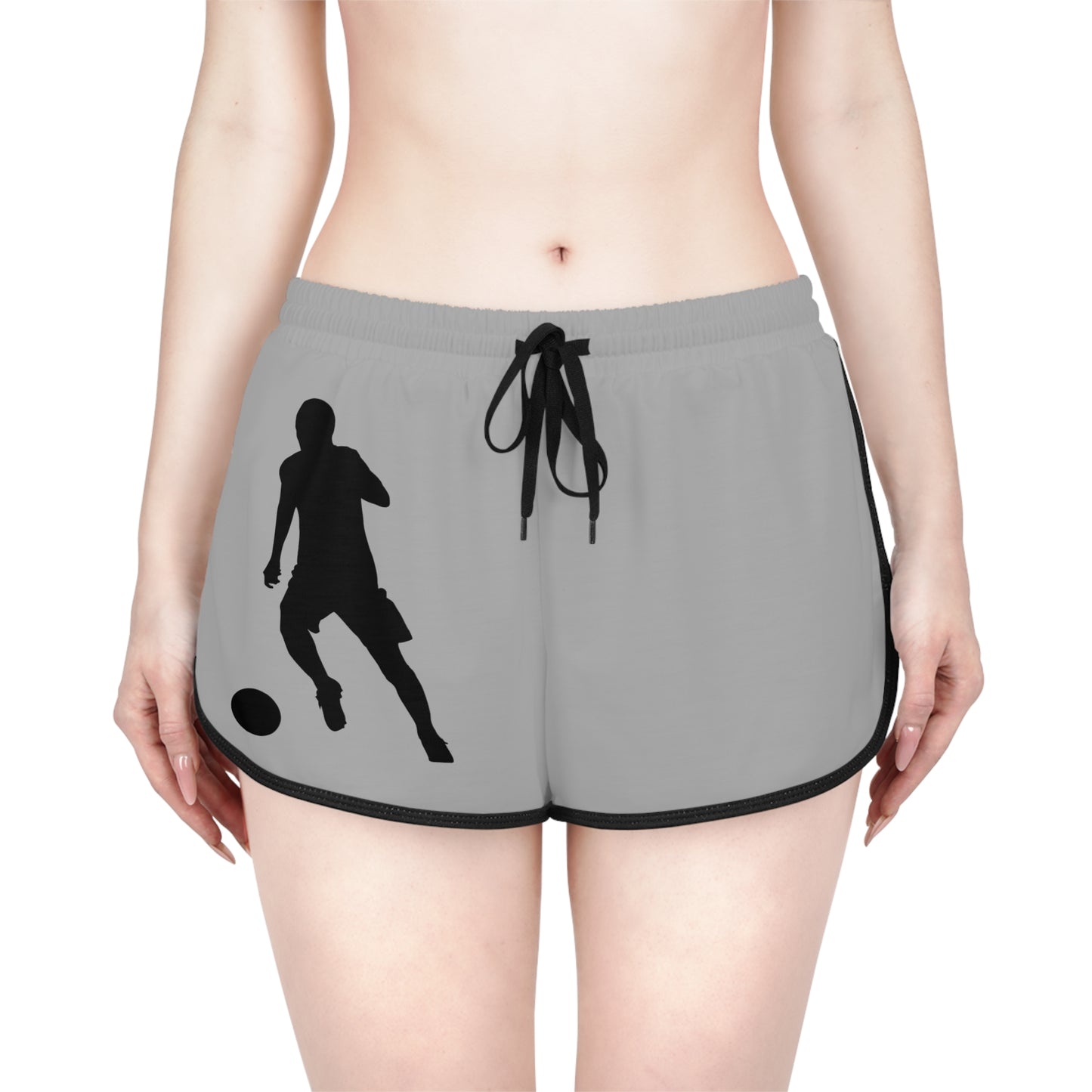 Women's Relaxed Shorts: Soccer Lite Grey