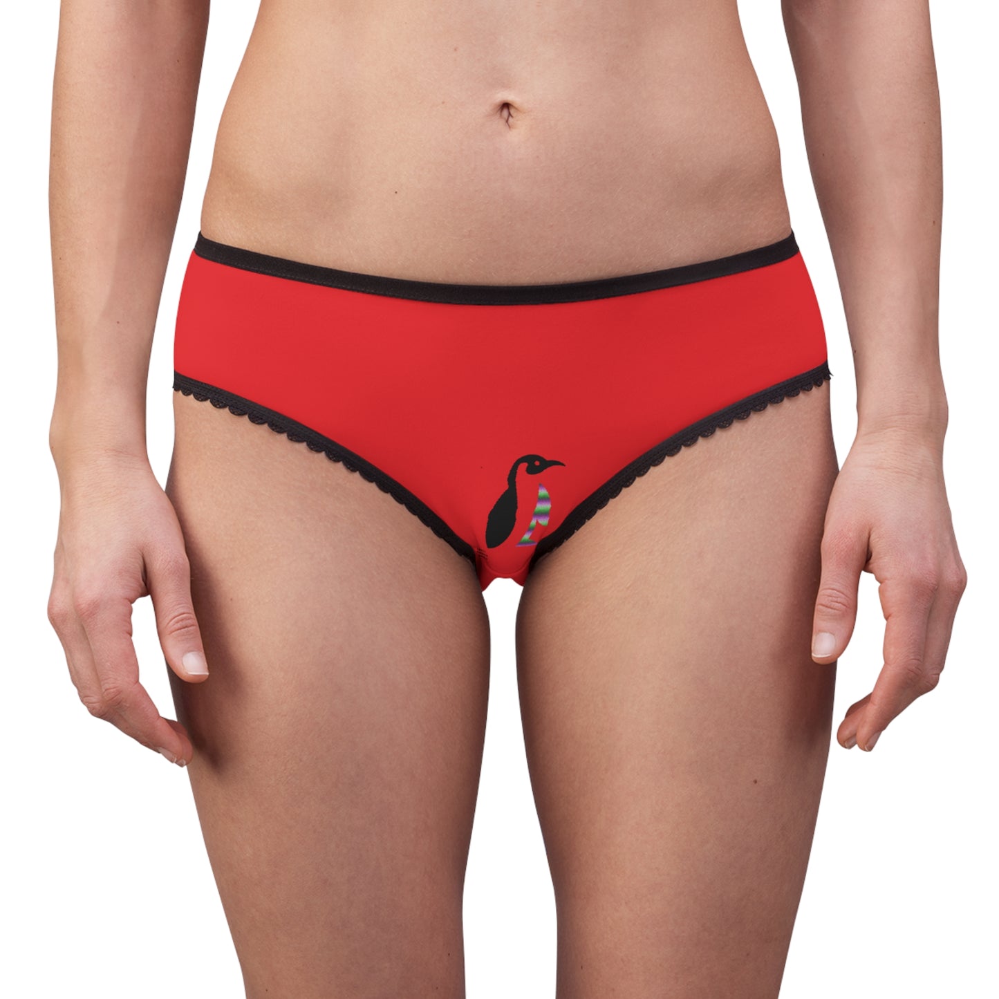 Women's Briefs: Tennis Red