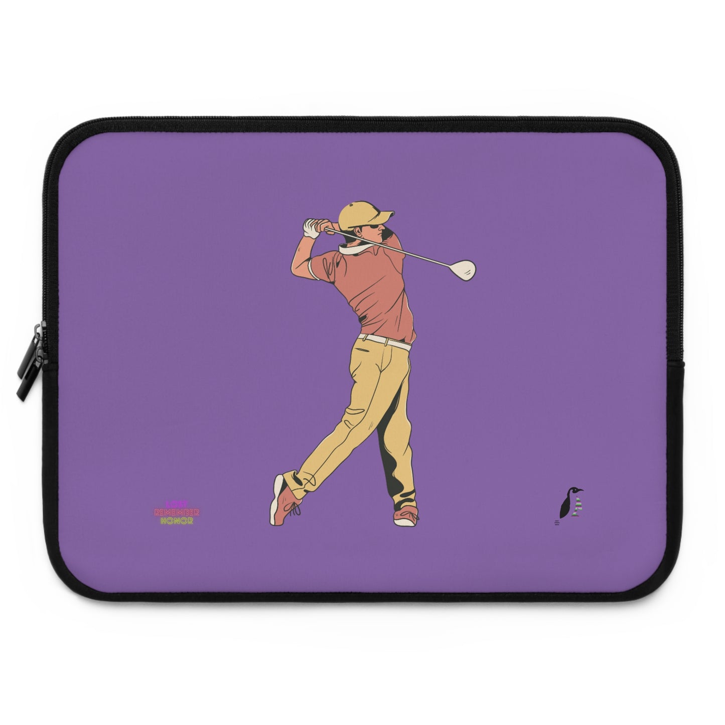 Laptop Sleeve: Golf Lite Purple