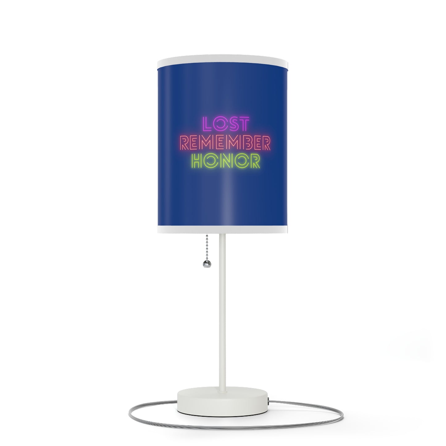 Lamp on a Stand, US|CA plug: Volleyball Dark Blue