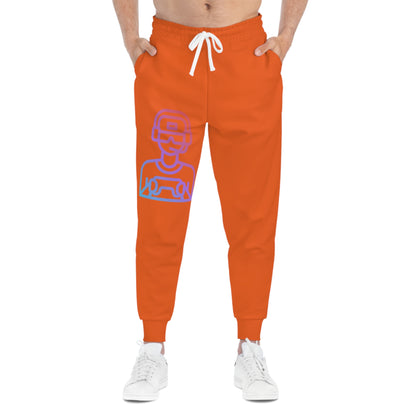 Athletic Joggers: Gaming Orange