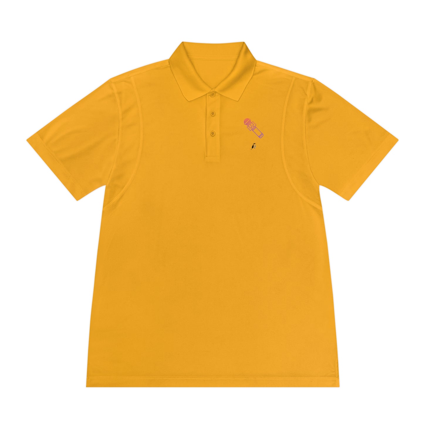 Men's Sport Polo Shirt: Music #1