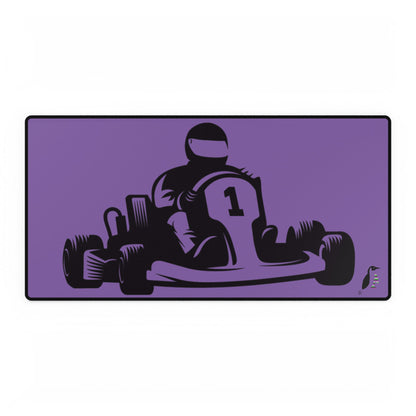 Desk Mats: Racing Lite Purple