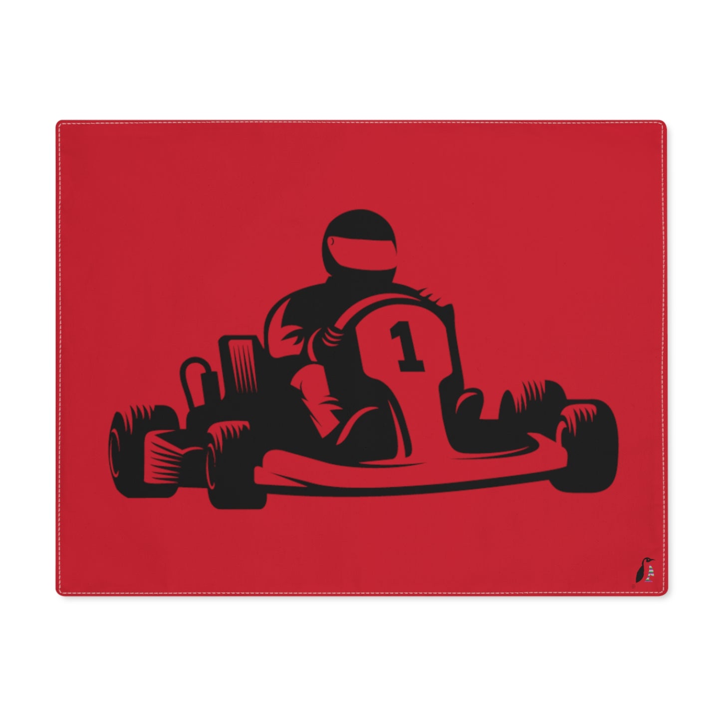 Placemat, 1pc: Racing Dark Red