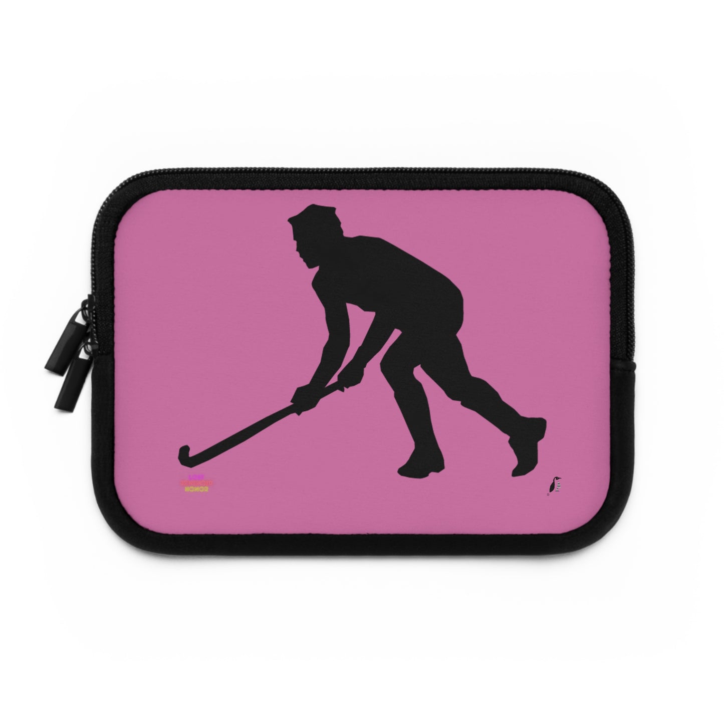 Laptop Sleeve: Hockey Lite Pink