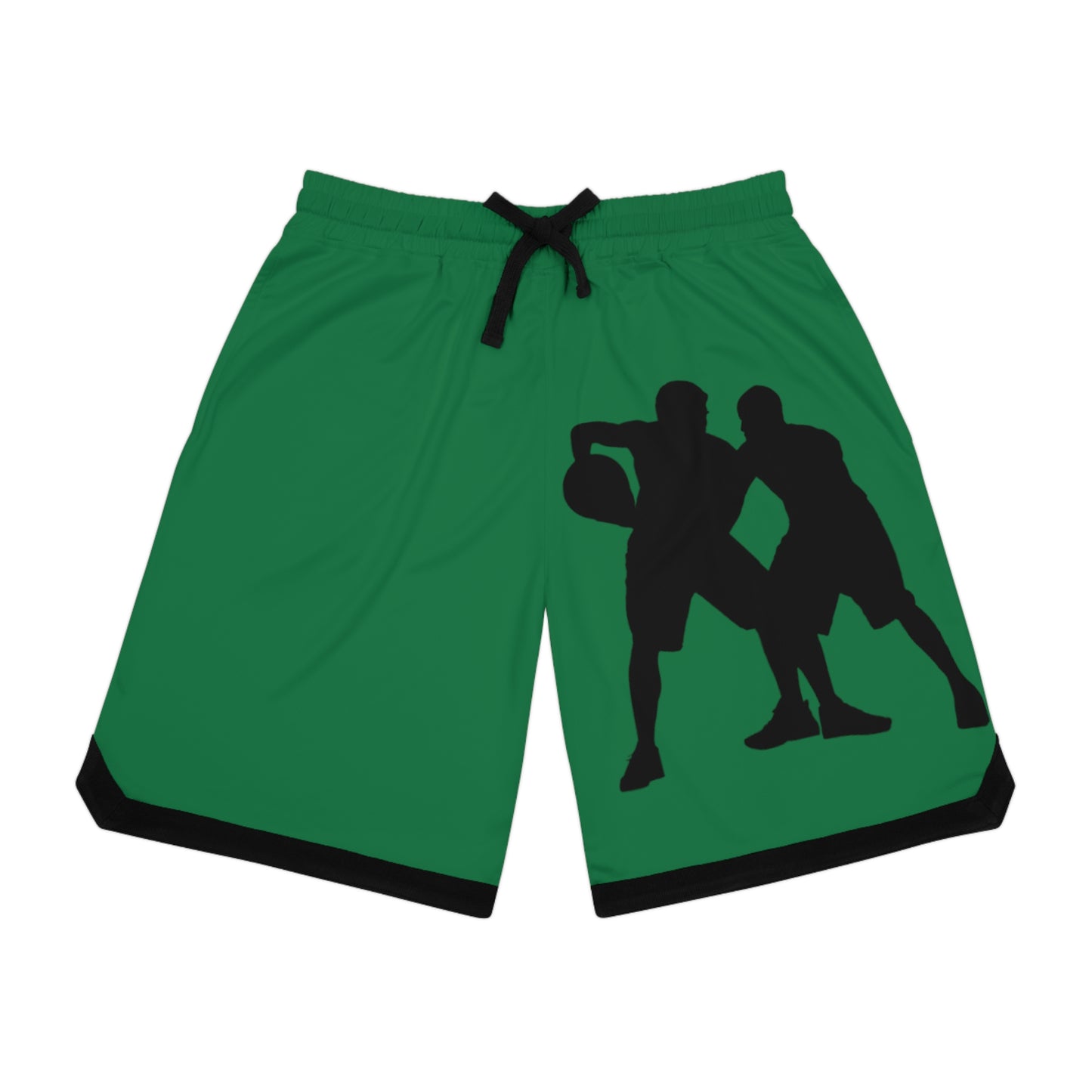 Basketball Rib Shorts: Basketball Dark Green