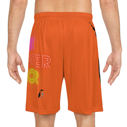 Basketball Shorts: Dance Orange