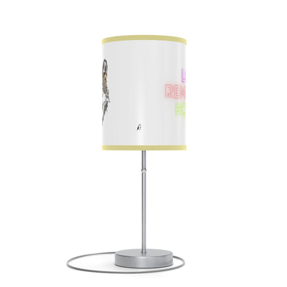 Lamp on a Stand, US|CA plug: Wolves White