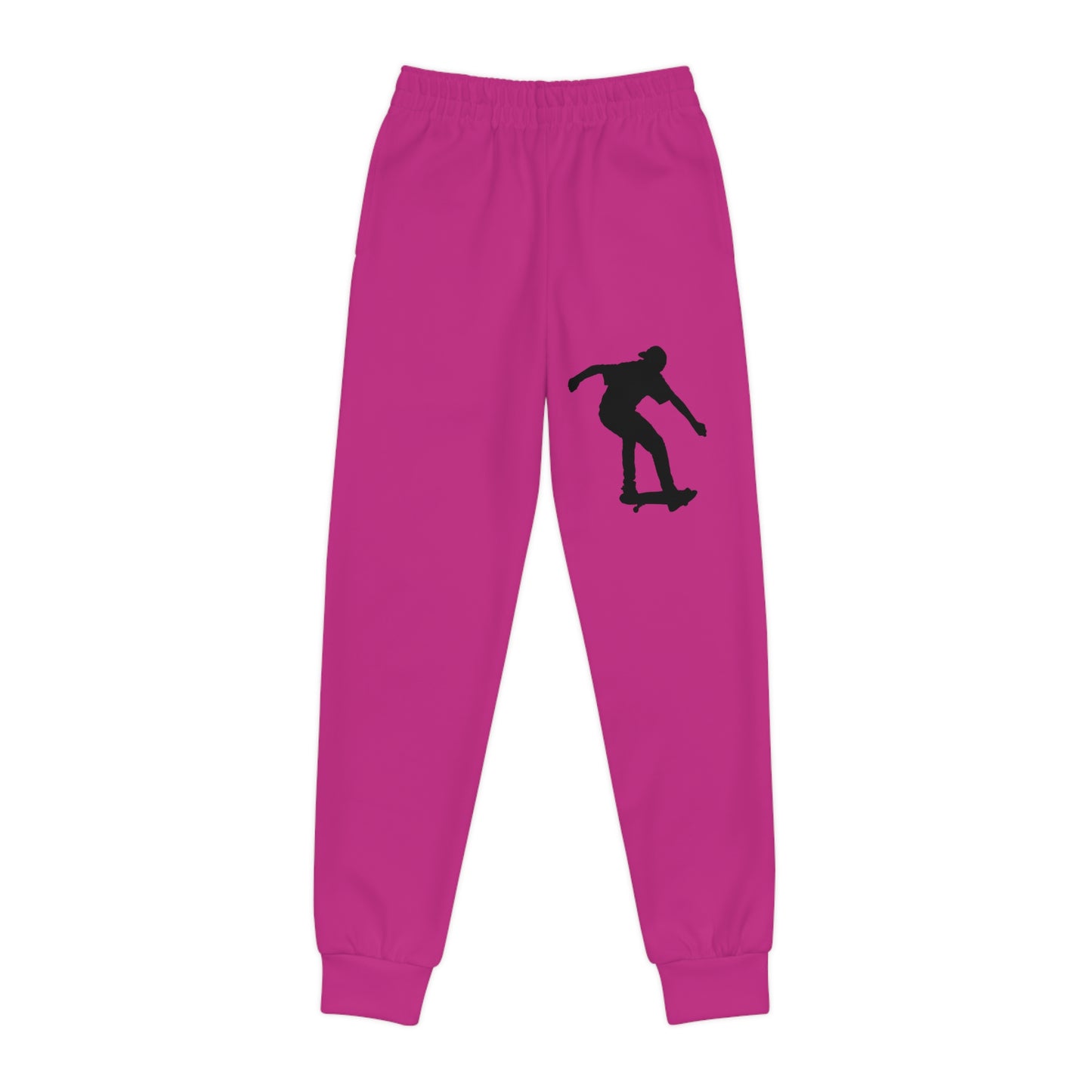 Youth Joggers: Skateboarding Pink