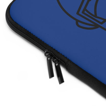 Laptop Sleeve: Football Dark Blue