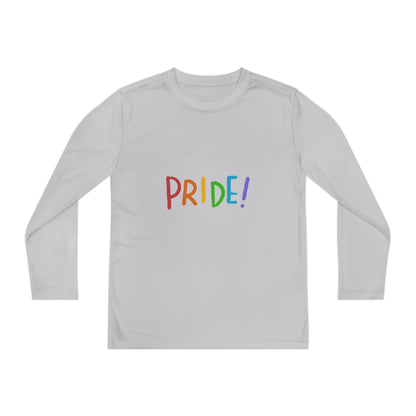 Youth Long Sleeve Competitor Tee: LGBTQ Pride 