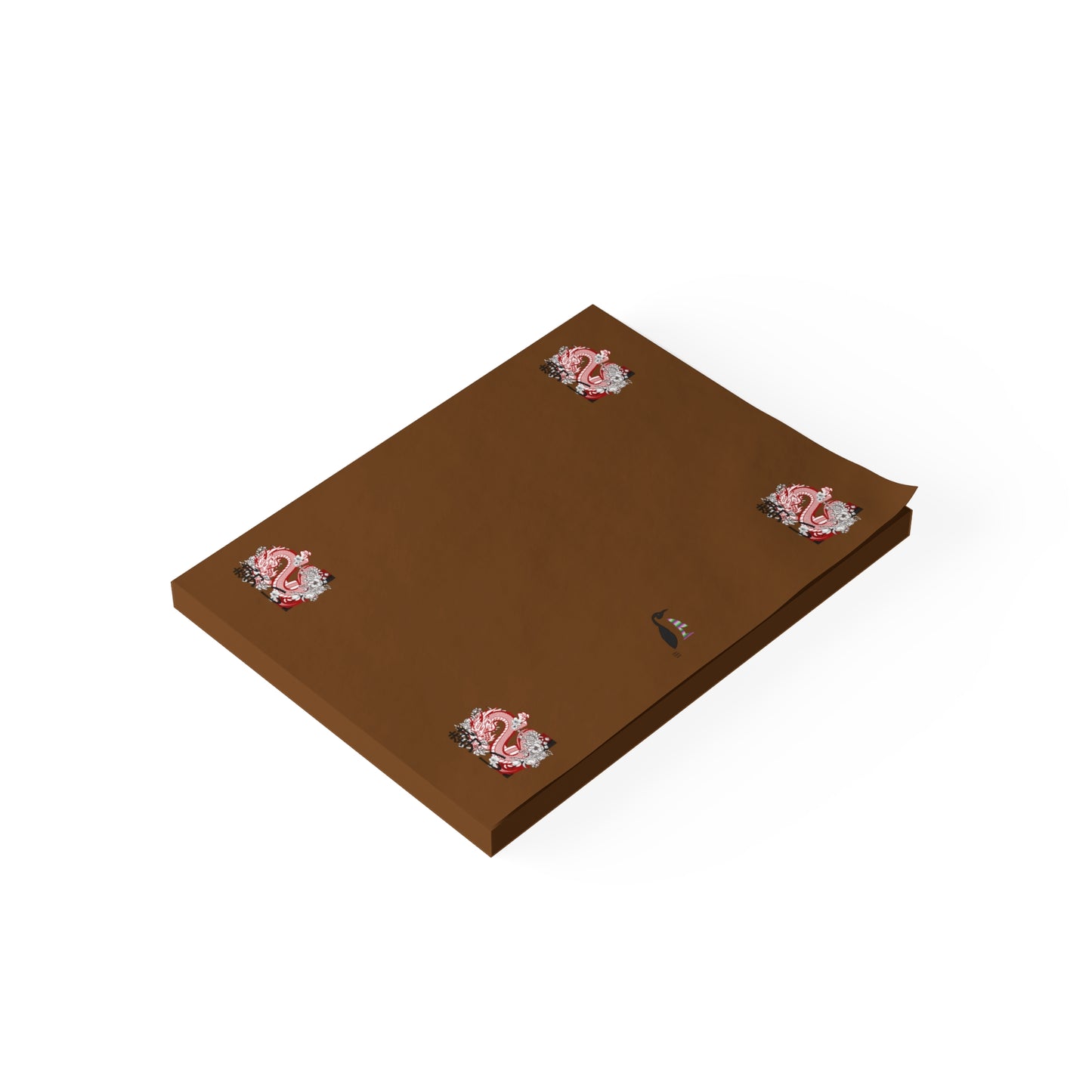 Post-it® Note Pads: Dragons Brown