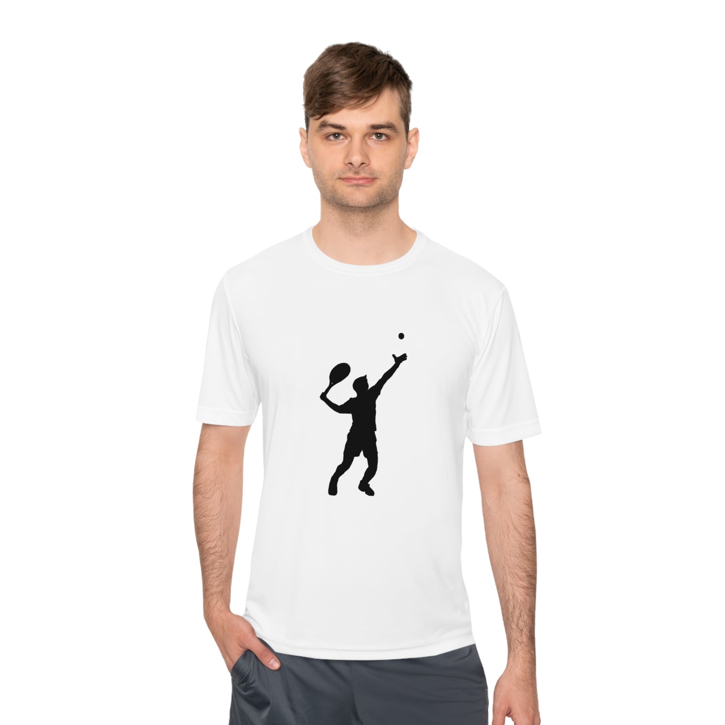 Moisture Wicking Tee: Tennis #1