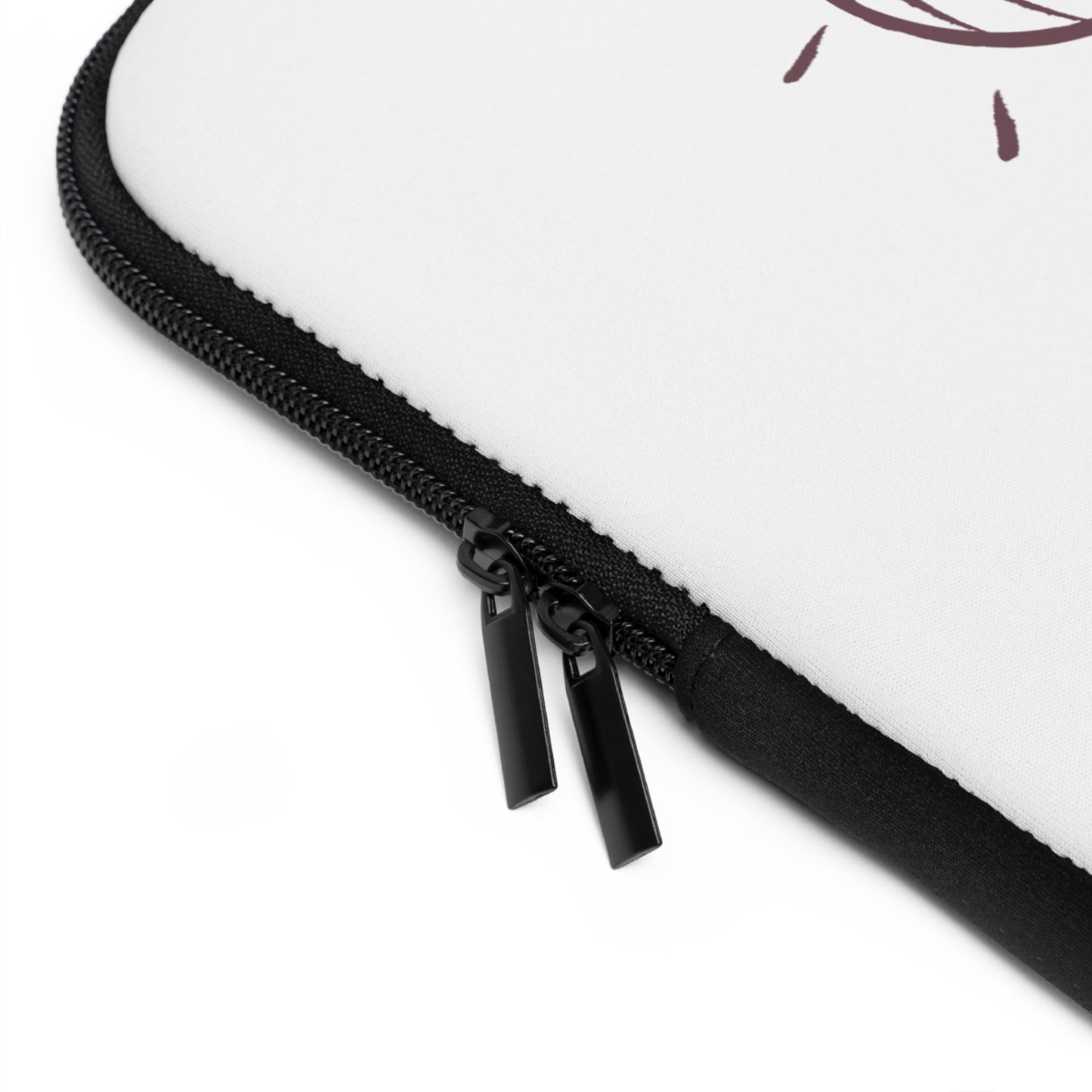 Laptop Sleeve: Volleyball White