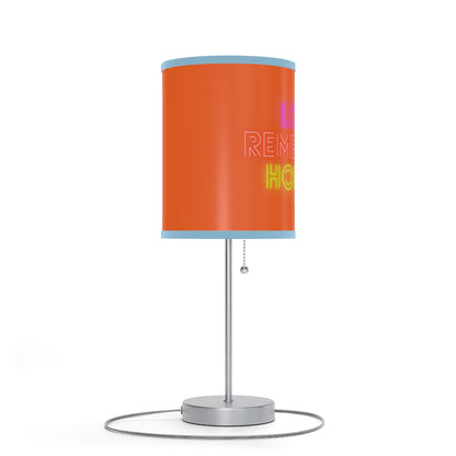 Lamp on a Stand, US|CA plug: Lost Remember Honor Orange 