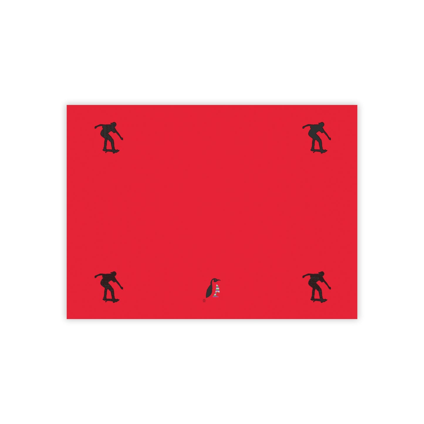 Post-it® Note Pads: Skateboarding Dark Red