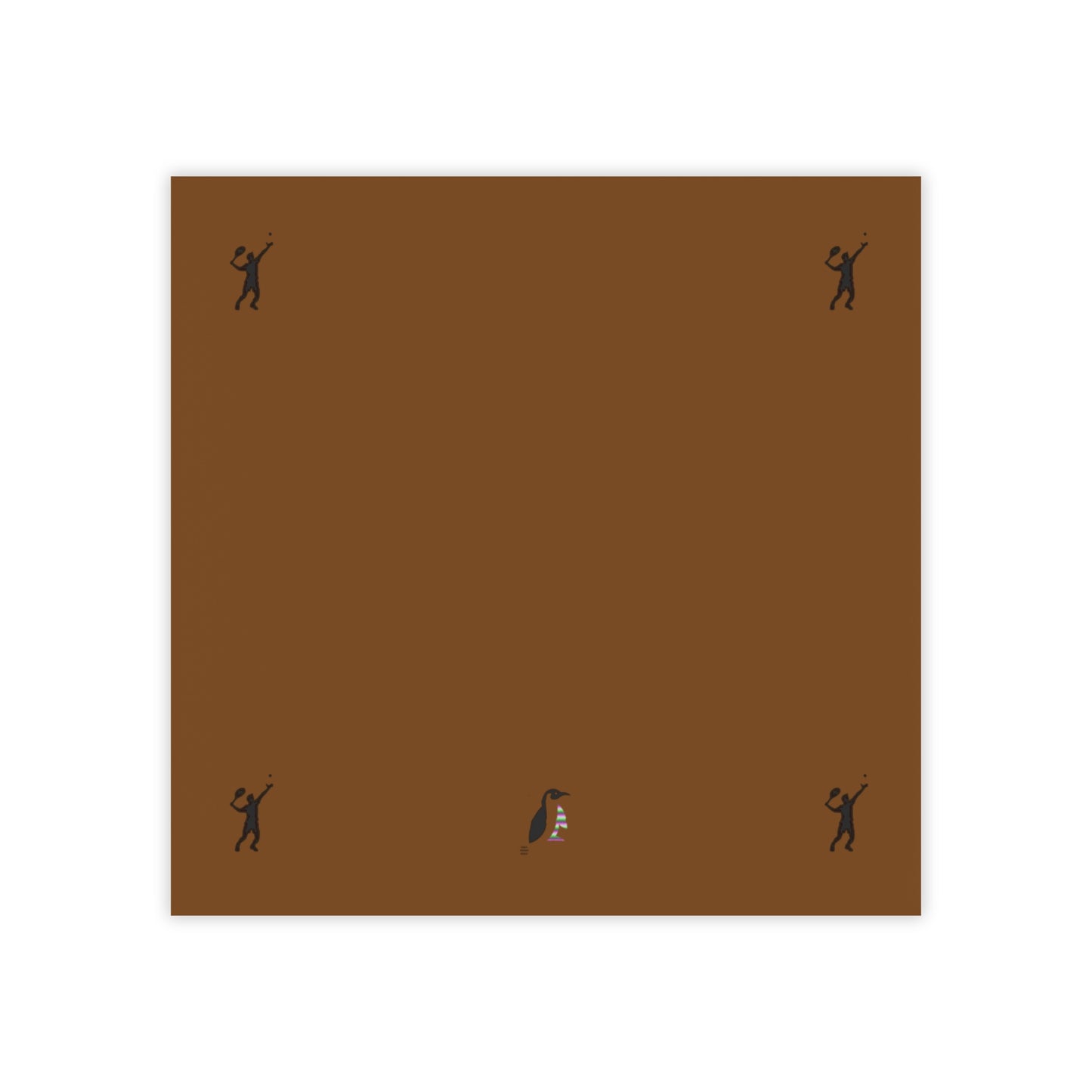 Post-it® Note Pads: Tennis Brown