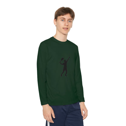 Youth Long Sleeve Competitor Tee: Tennis